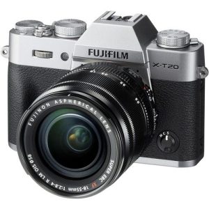 Máy ảnh Fujifilm X-T20 + Ống Kính XF 18-55mm F2.8-4 R Bạc - Chính hãng