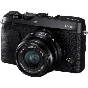 Máy ảnh Fujifilm X-E3 + Ống Kính XF 23mm F2 Đen - Chính hãng