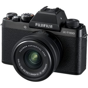 Máy ảnh Fujifilm X-T100 + Ống Kính XC 15-45mm Đen - Chính hãng