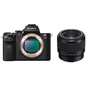 Combo Máy ảnh Sony A7 Mark II Body + Ống kính FE 50mm F.1.8 - Chính hãng
