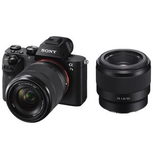 Combo Máy ảnh Sony A7 Mark II Kit 28-70mm + Ống kính FE 50mm F.1.8 - Chính hãng