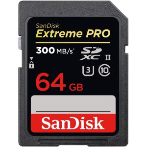 Thẻ nhớ SD SanDisk 64GB V90 Extreme Pro 300MB/s SDXC UHS-II 2000x | Chính Hãng