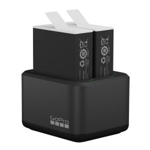 Bộ 2 Pin + Sạc Đôi Enduro Gopro 9,10, 11Black