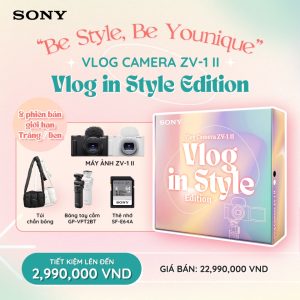 Máy ảnh Sony ZV-1 II - Vlog in Style Edition - Chính hãng