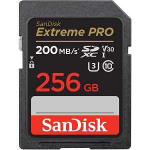 Thẻ nhớ SD SanDisk Extreme Pro U3 V30 256GB SDXC 200MB/s | Chính Hãng