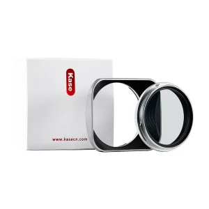 Kase Square Lens Hood + MCUV (III) For Fujifilm X100VI Silver - Chính hãng
