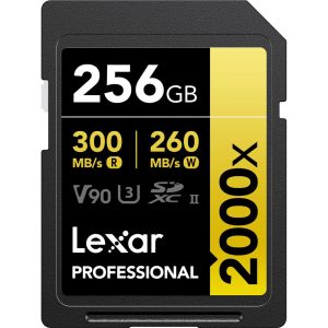 Thẻ nhớ Lexar Professional 2000x SDHC/SDXC UHS-II U3 256GB | Chính Hãng
