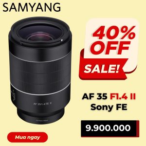 Ống kính Samyang AF 35mm F1.4 II For Sony FE | Chính Hãng