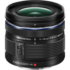 Ống kính OM SYSTEM M.Zuiko Digital ED 9-18mm F4.0-5.6 II | Chính Hãng