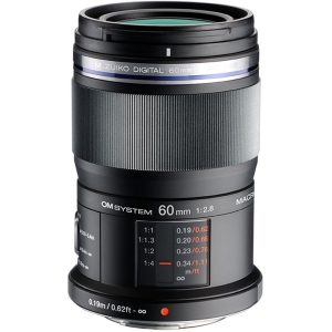 Ống kính OM SYSTEM M.Zuiko Digital ED 60mm F2.8 Macro | Chính Hãng