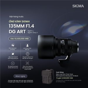 Sigma 135mm F1.4 DG (A) | Chính Hãng