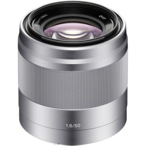 Sony E 50mm F1.8 (SEL50F18) Bạc | Chính Hãng