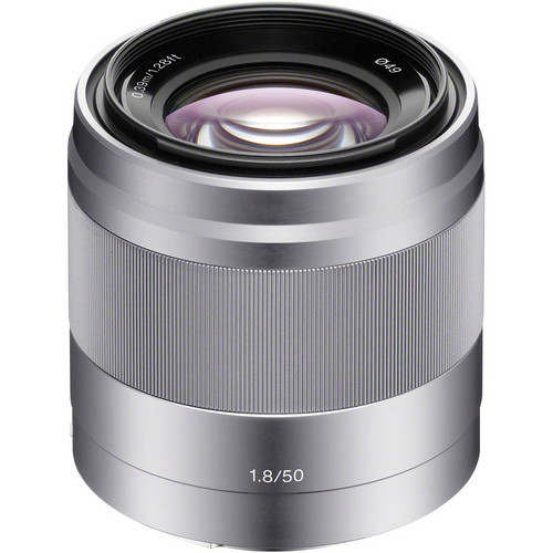 Sony E 50mm F1.8 (SEL50F18) Bạc | Chính Hãng