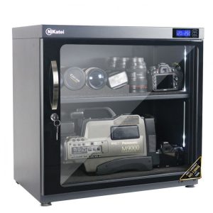 Tủ Chống Ẩm Chuyên Dụng Nikatei Nc-120hs, Viền Nhôm Mạ Bạc (120 Lít)