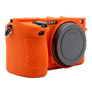 Bao Silicon Puluz Cho Máy Sony A6500 - Màu Cam