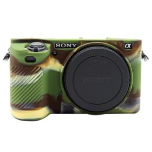 Bao Silicon Puluz Cho Máy Sony A6500 - Màu Camouflage