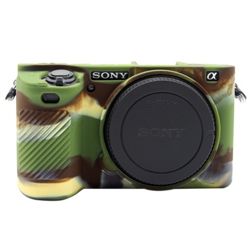 Bao Silicon Puluz Cho Máy Sony A6500 - Màu Camouflage