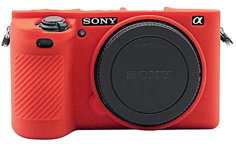 Bao Silicon Puluz Cho Máy Sony A6500 - Màu Đỏ - Ảnh 2