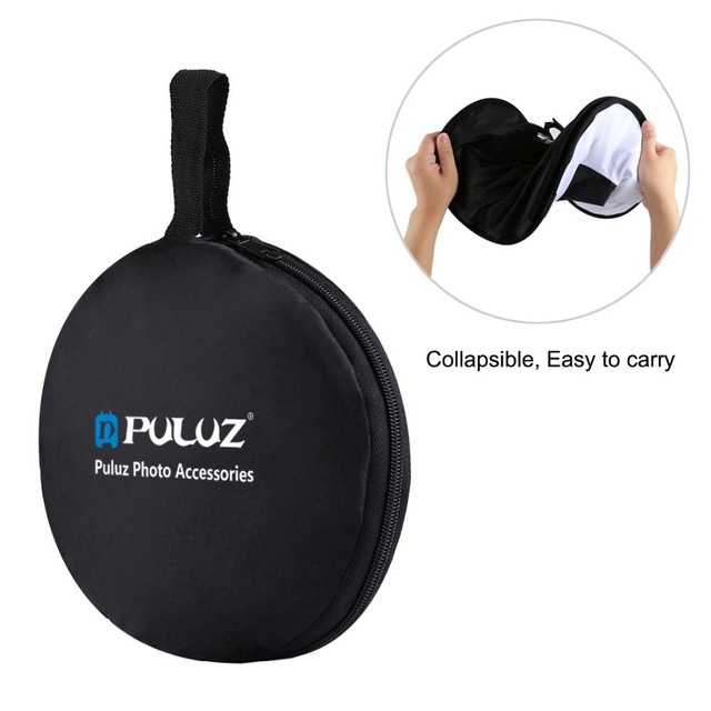 Bộ Tản Sáng Puluz 45cm Round Style Macro And Portrait Softbox - Ảnh 2