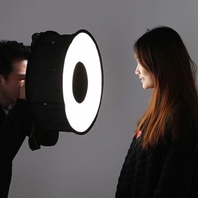 Bộ Tản Sáng Puluz 45cm Round Style Macro And Portrait Softbox - Ảnh 5