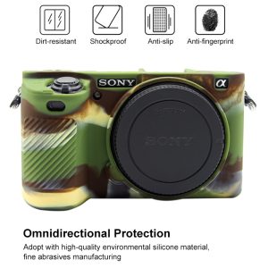 Bao Silicon Puluz Cho Máy Sony A6500 - Màu Camouflage - Ảnh 2