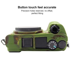 Bao Silicon Puluz Cho Máy Sony A6500 - Màu Camouflage - Ảnh 3