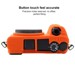 Bao Silicon Puluz Cho Máy Sony A6500 - Màu Cam - Ảnh 4