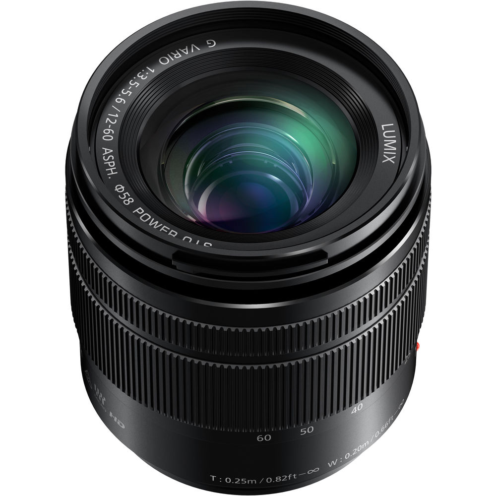 Ống Kính Panasonic Lumix G Vario 12-60mm F3.5-5.6 Asph. Power O.I.S. - Chính Hãng ( H-FS12060E )