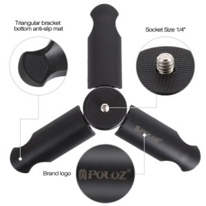 Puluz Combo Tripod Mini + Kẹp Điện Thoại | Chính Hãng - Ảnh 5