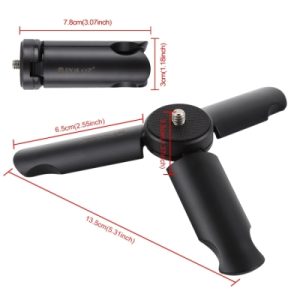 Puluz Combo Tripod Mini + Kẹp Điện Thoại | Chính Hãng - Ảnh 2