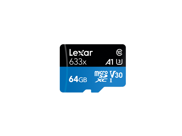 Thẻ nhớ MicroSD Lexar 64GB 633x 95MB/45MB/s | Chính Hãng