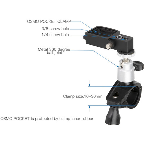 Kẹp Xe Đạp DJI Osmo Pocket | Chính Hãng - Ảnh 2