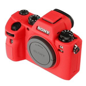 Bao Silicon Sony A9/A7III/A7rIII Đỏ