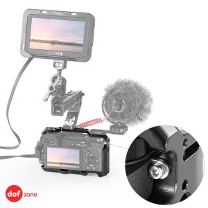 Khung máy ảnh SmallRig Cage for Sony A6100/A6300/A6400/A6500 Camera 2310B - Ảnh 5