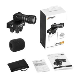 Mic thu âm Comica CVM-VS09 cho điện thoại Cổng Type C - Ảnh 4