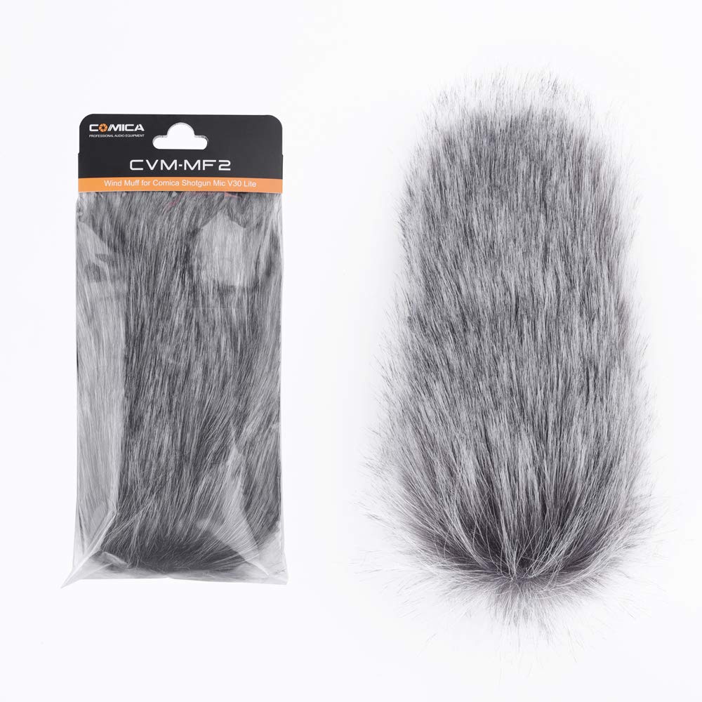 Lông Lọc Gió Comica CVM-MF2 dùng cho Rode Videomic Go / Comica CVM-V30LITE - Ảnh 2