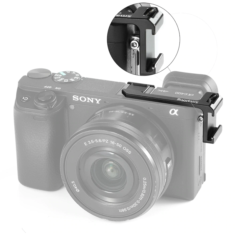 Smallrig Cold Shoe Adapter (Left Side) For Sony A6000/A6300/A6400/A6500 Buc2342 - Ảnh 4