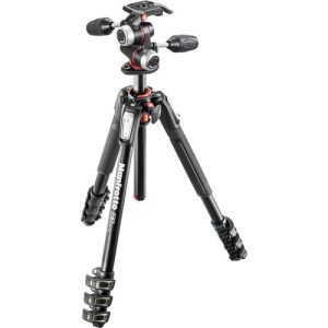 Manfrotto 190 Alu 4-S Kit 3W Head | Chính Hãng