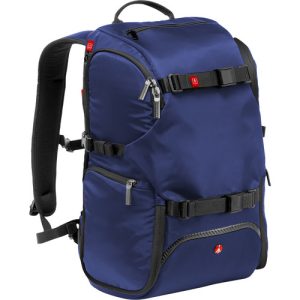 Ba Lô Máy Ảnh Manfrotto Backpack Travel Màu Xanh Lam
