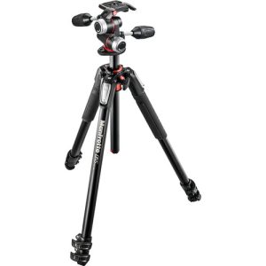 Manfrotto 055 Alu 3-S Kit 3W Head | Chính Hãng