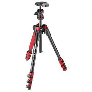 Manfrotto Befree Alu Màu Đỏ | Chính Hãng