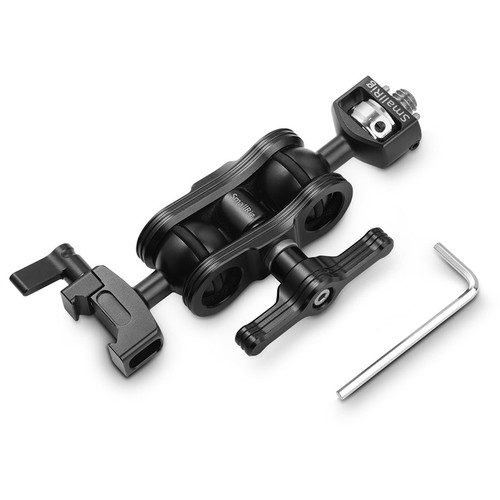 Smallrig Magic Arm With Double Ballheads( Arri Locating Pins And Nato Clamp) 2116