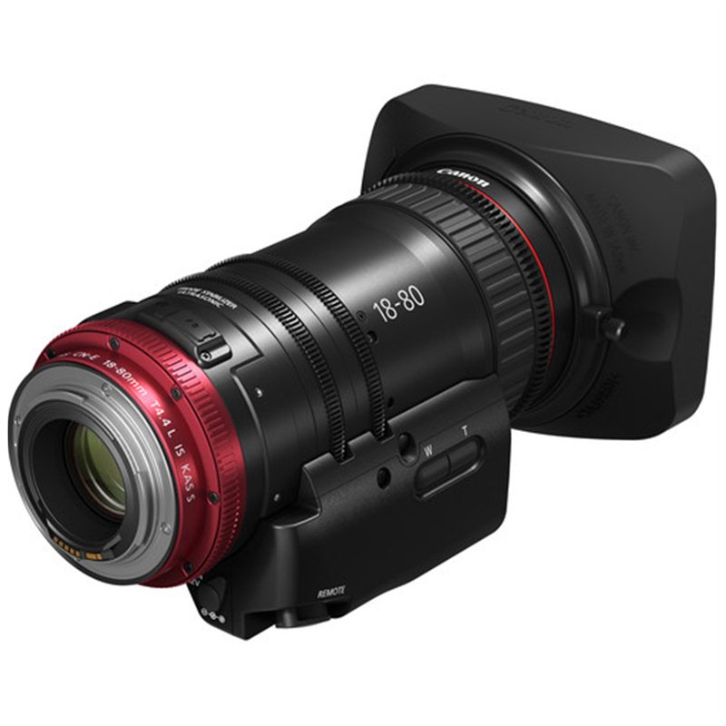 Ống Kính Cine Canon CN-E18-80mm T4.4 L Is Kas S (EF) - Chính hãng - Ảnh 5