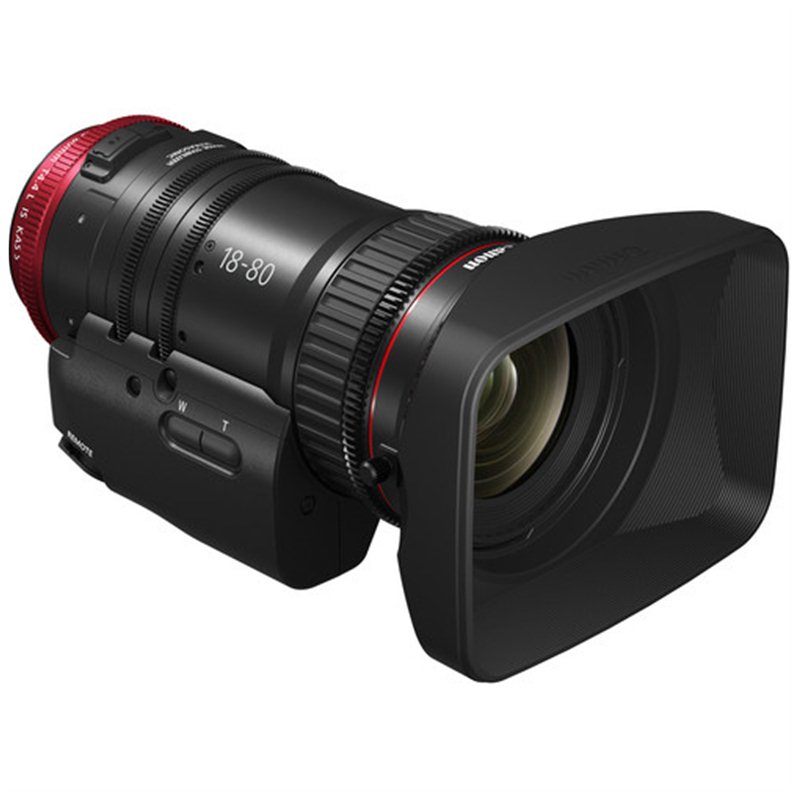 Ống Kính Cine Canon CN-E18-80mm T4.4 L Is Kas S (EF) - Chính hãng - Ảnh 2