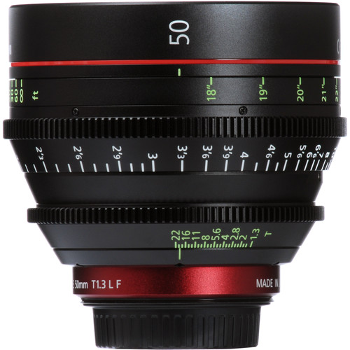 Ống Kính Cine Canon CN-E50mm T1.3 L F (EF) - Chính hãng - Ảnh 2