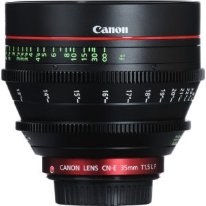 Ống Kính Cine Canon CN-E35mm T1.5 L F (EF) - Chính hãng - Ảnh 2