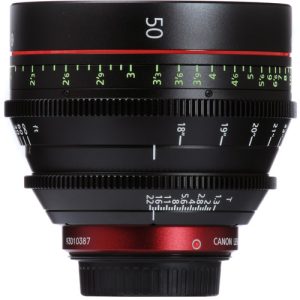Ống Kính Cine Canon CN-E50mm T1.3 L F (EF) - Chính hãng - Ảnh 3