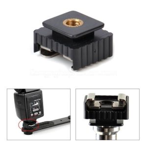 Ngàm Chuyển Ốc 1/4 Inch Sang Chân Flash Hot Shoe Sc-6 - Ảnh 2