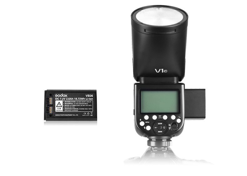 Đèn Flash Đầu Tròn Godox V1c Cho Canon - Ảnh 2