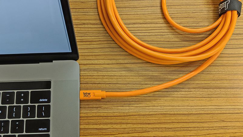 Cáp Tetherpro USB-C Sang USB-C 4m6 - Ảnh 4